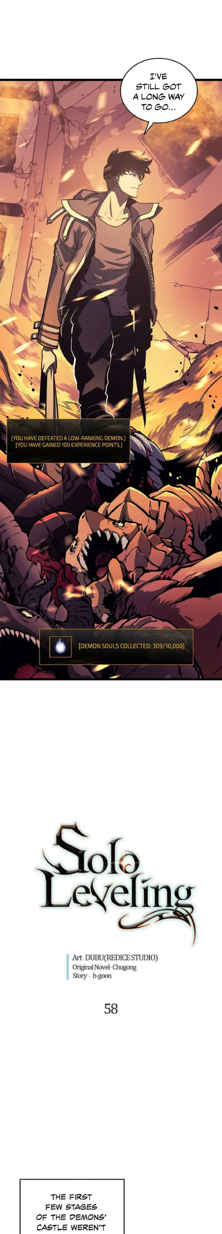 Read Solo Leveling Manga Chapter 58 Online