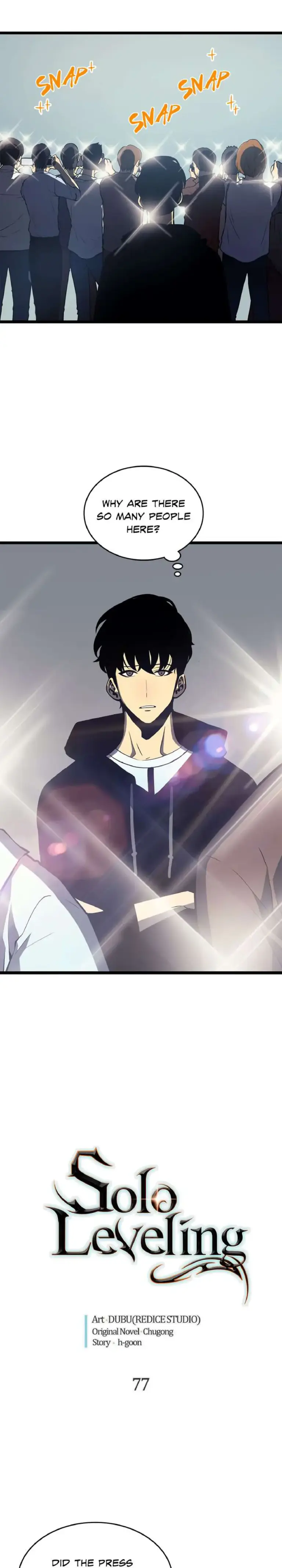Read Solo Leveling Manga Chapter 77 Online