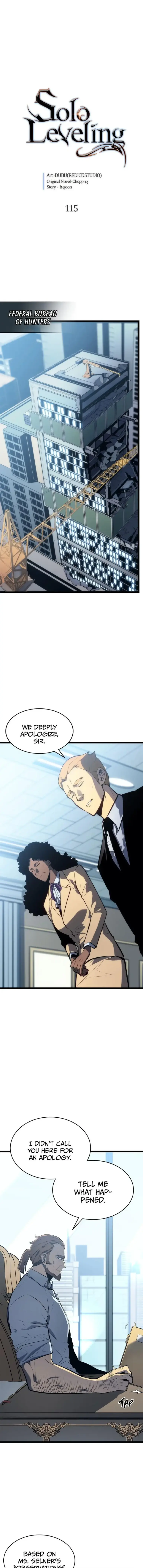 Read Solo Leveling Manga Chapter 115 Online