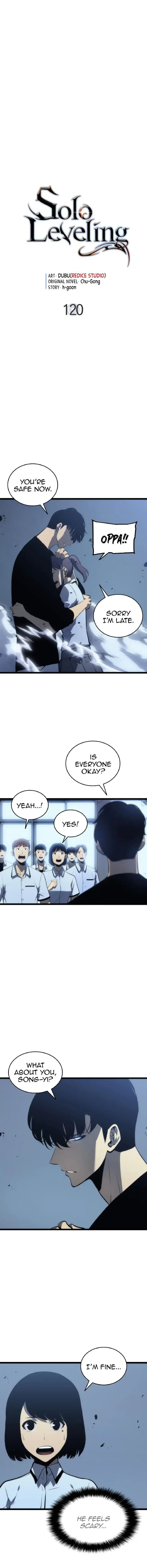 Read Solo Leveling Manga Chapter 120 Online