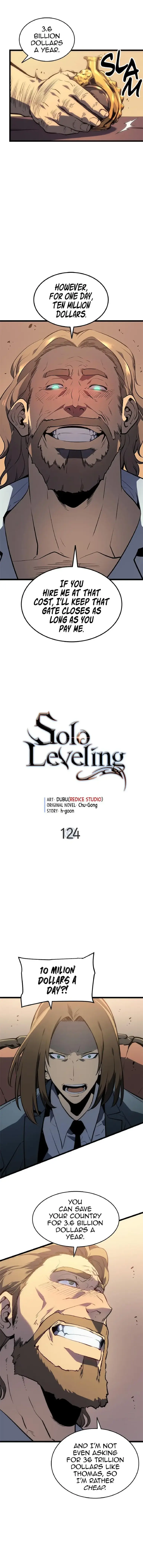 Read Solo Leveling Manga Chapter 124 Online