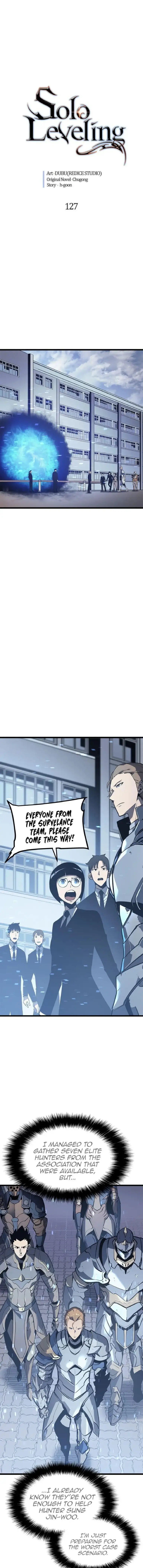 Read Solo Leveling Manga Chapter 127 Online