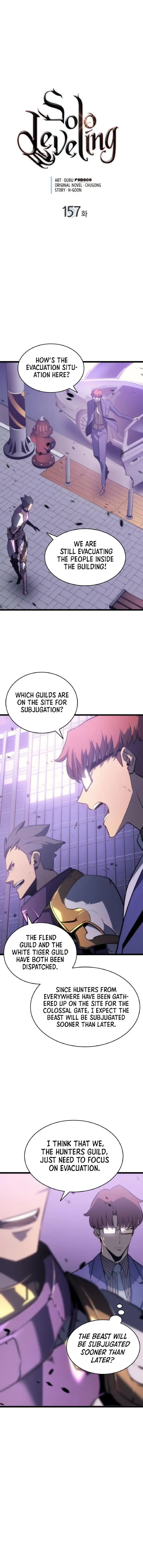 Read Solo Leveling Manga Chapter 157 Online
