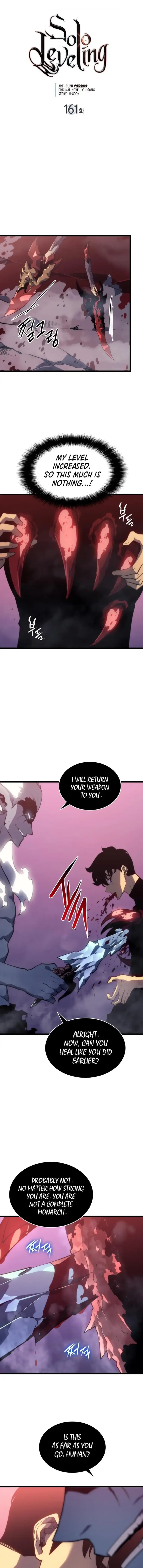 Read Solo Leveling Manga Chapter 161 Online