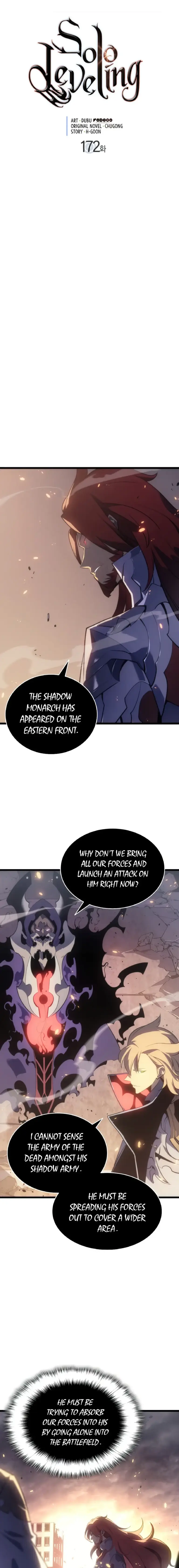 Read Solo Leveling Manga Chapter 172 Online