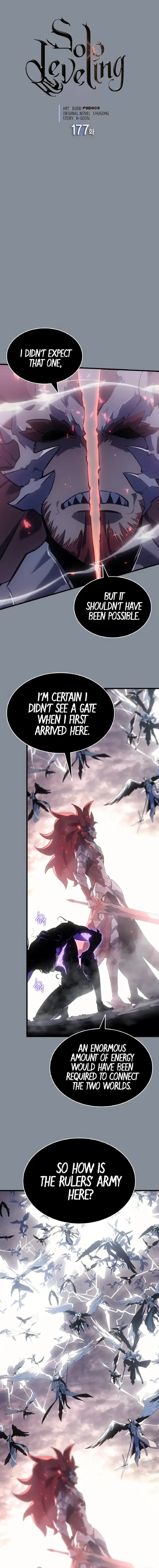 Read Solo Leveling Manga Chapter 177 Online